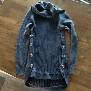 Retrod Cowl Neck Sweater